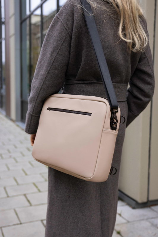 VINGA Baltimore RCS konvertibilný batoh/aktovka greige 6