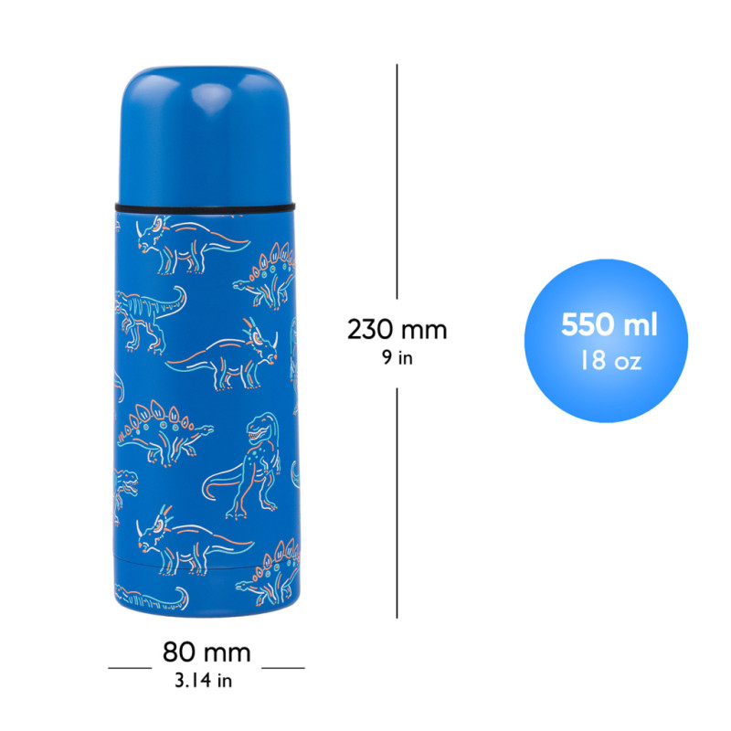 BAAGL Termofľaša Dino, 550 ml 3
