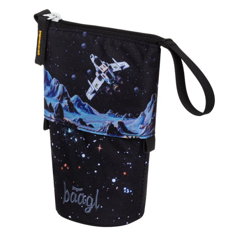 BAAGL Školský peračník Pop Up Pixel space GRS 1