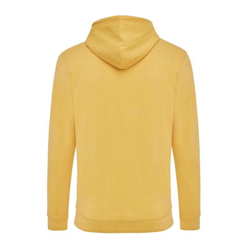 Mikina s kapucňou Iqoniq Jasper z recykl. bavlny ochre yellow XXXL 2