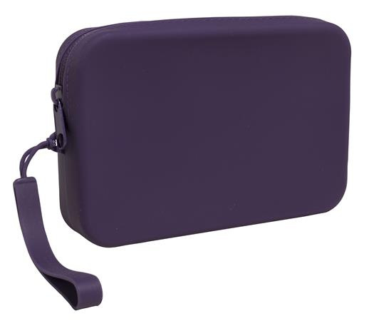 Peňaženka, silikónová, 18,5x12x3,5 cm, EXACOMPTA "Titane", mix farieb 3