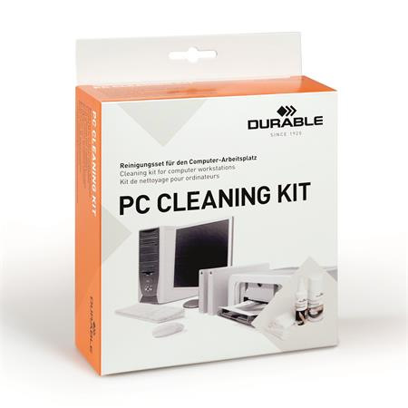 Čistiaca sada na plastové povrchy a monitory, DURABLE "PC CLEANING KIT" 1