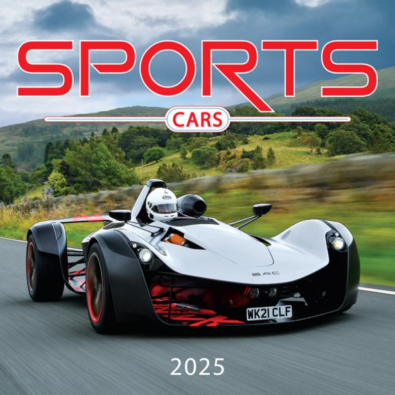 Nástenný kalendár Sports Cars 2025