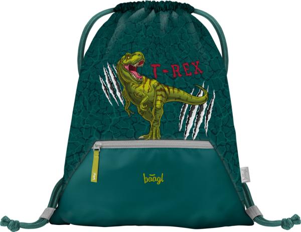 BAAGL SET 5 Airy T-REX: batoh, peračník, vrecko, peňaženka, box na desiatu