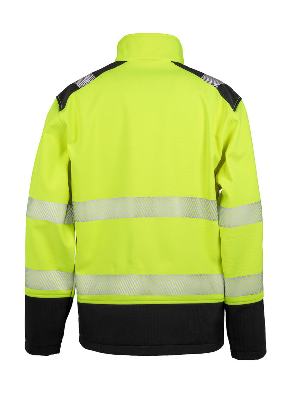 Reflexná bunda Ripstop Safety Softshell 5