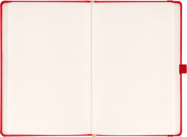 NOTIQUE Notes Aprint, červený, bodkovaný, 15 x 21 cm 1