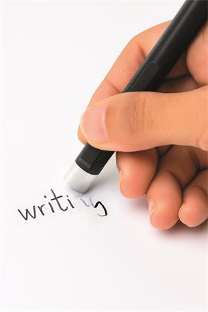 Gélové pero, displej, 0,5 mm, stláčací mechanizmus, gumovateľné, APLI "Erasable", mix fari 6