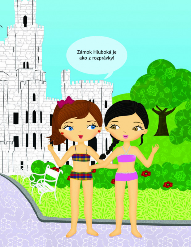 Šaty pre TEREZKU – Kniha samolepiek 8