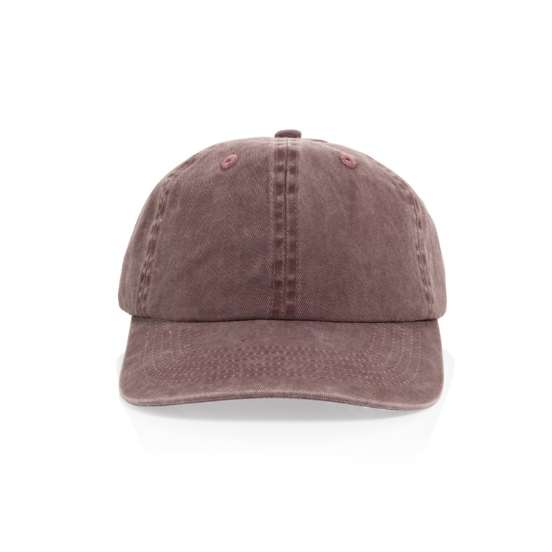 BEAU AWARE™ 6-panelová šiltovka z 270 gsm bavlneného twillu maroon 3