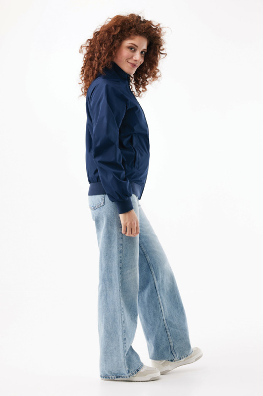 IQONIQ Odin mestská bunda z recyklovaného polyesteru námornícka modrá XXS 9