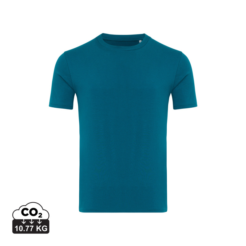 Tričko IQONIQ Brett z recykl. bavlny dark teal XXXL
