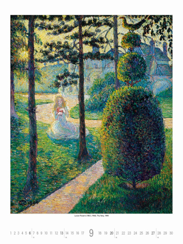 Nástenný kalendár Gardens Impressionism 2026 9