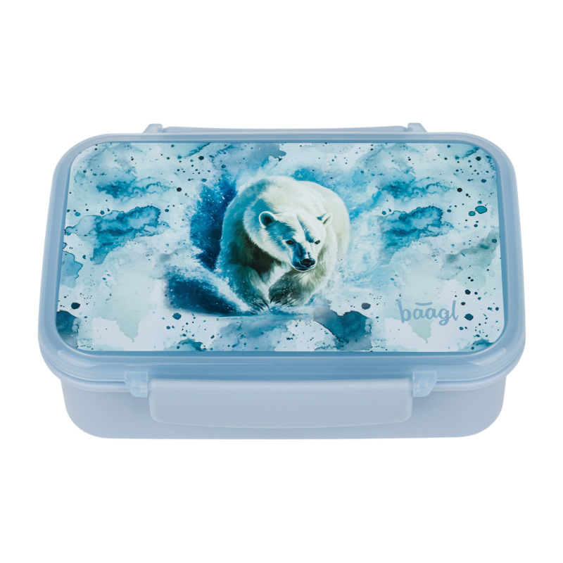 BAAGL Box na desiatu s priehradkami Polar 1