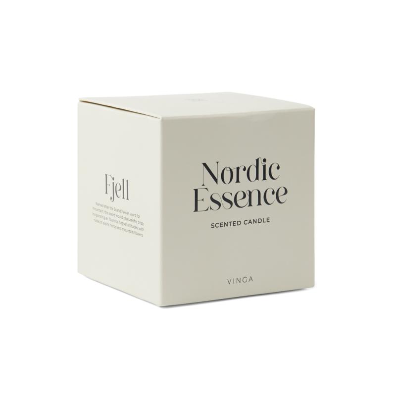 Veľká vonná sviečka VINGA Nordic essence off white 5