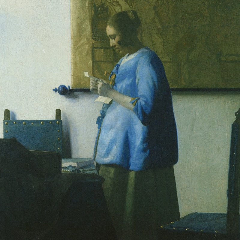 NOTIQUE Poznámkový kalendár Johannes Vermeer 2026, 30 x 30 cm 11