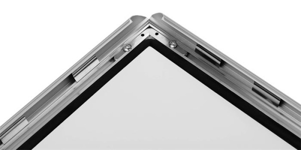 Informačný panel, hliníkový, do exteriéru, A3, DURABLE "Outdoor", strtieborný 3