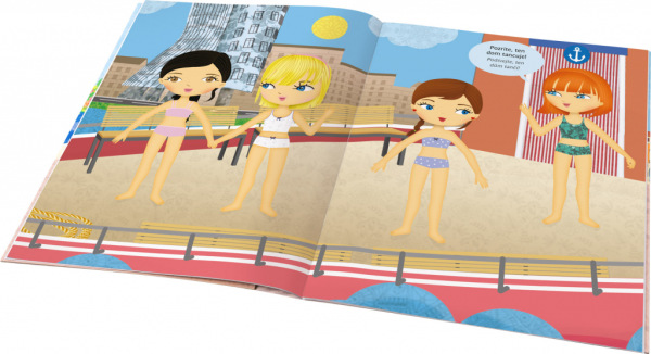 Šaty pre TEREZKU – Kniha samolepiek 3