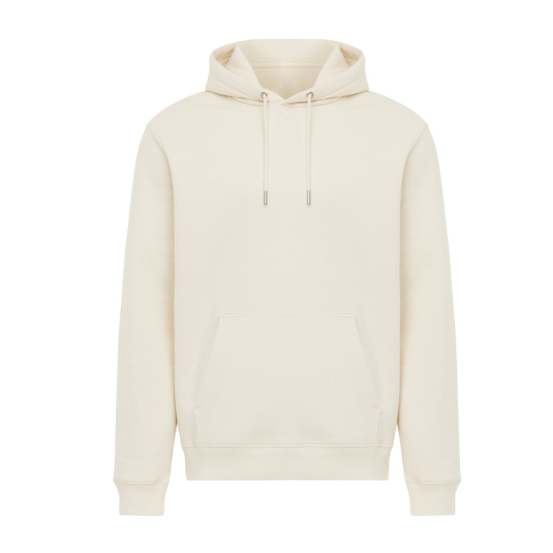 IQONIQ Joshua Unisex mikina s kapucňou z rec. bavlny natural raw XS 1