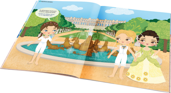 Šaty pre princeznú EMMU ─ Kniha samolepiek 1