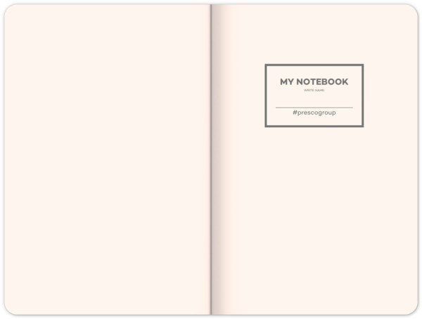 NOTIQUE Notebook Skiver, čiernosivý, linajkovaný, 13 x 21 cm 2