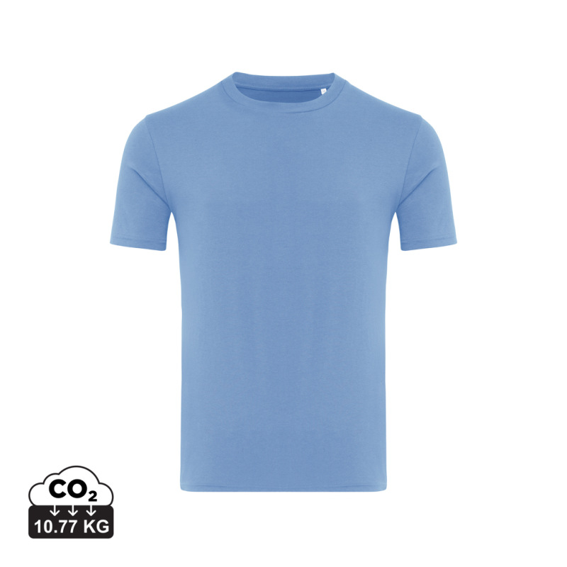 Tričko IQONIQ Brett z recykl. bavlny moon blue XS