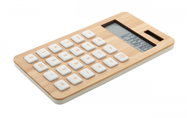 BooCalc kalkulačka z bambusu