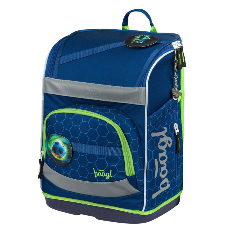 BAAGL Školská aktovka Zippy Plus Futbalová lopta 1