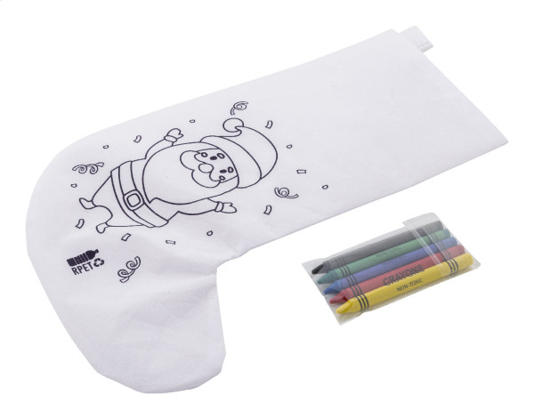 Julfar Gift vianočná pančucha na vyfarbenie 1
