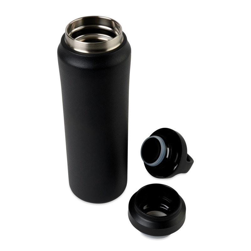 Fľaša na vodu Aviana™ Rowan 470 ml z RCS čierna 3