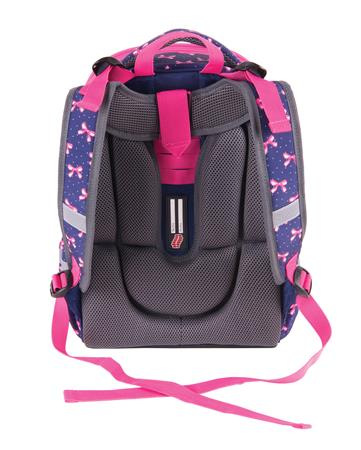 Batoh, anatomický, PULSE "Anatomic Cube Pretty Girl", fialový-ružový 2