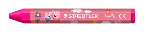 Voskovky, šesťhranné, jumbo, STAEDTLER „Noris® junior 224”, Peppa Pig, 12 farieb 9