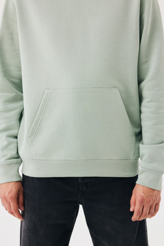 IQONIQ Joshua Unisex mikina s kapucňou z rec. bavlny Iceberg green XL 15