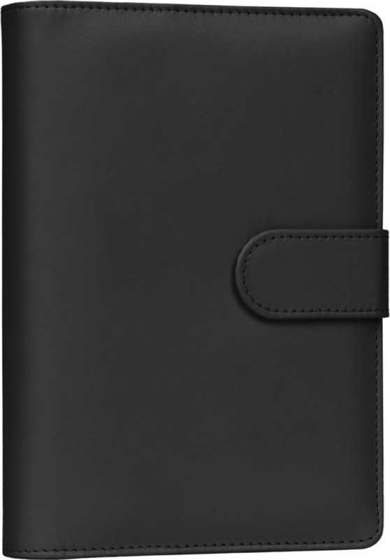 NOTIQUE Refill – Weekly Ring Bound Planner 2027, black, 12,5 x 19 cm