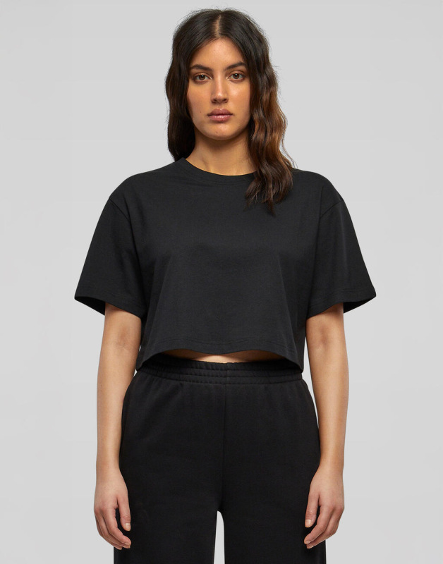 Dámske krátke oversize tričko 3