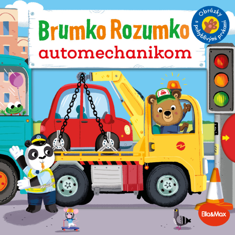 BRUMKO ROZUMKO AUTOMECHANIKOM – Obrázky s pohyblivými prvkami 3