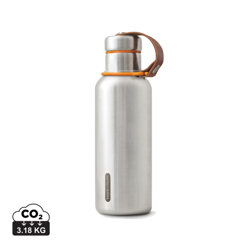 Malá termo fľaša na vodu 500 ml Black+Blum oranžová