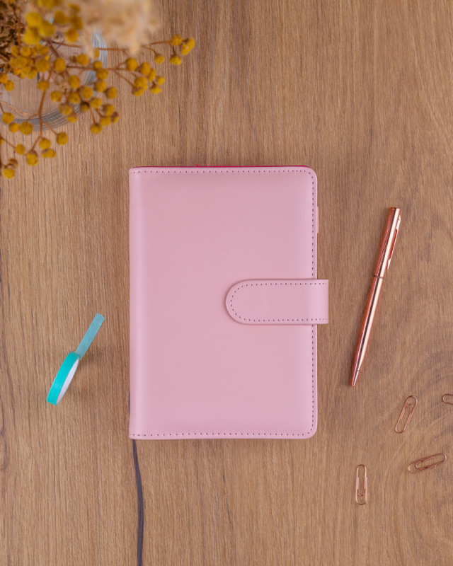 NOTIQUE Refill – Weekly Ring Bound Planner 2027, blush pink, 12,5 x 19 cm 2