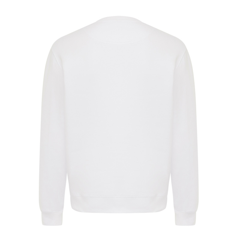 IQONIQ Toria Unisex mikina s okrúhl. výstrihom z rec. bavlny recycled white M 2