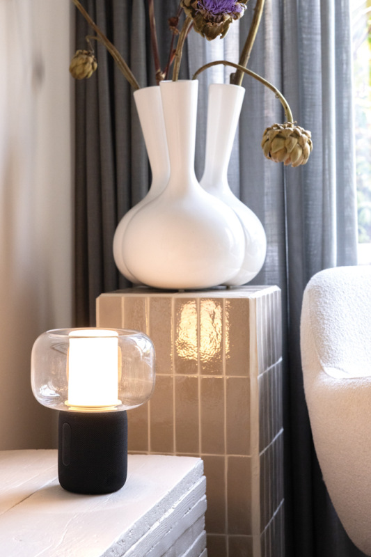 Lux RCS reproduktorová lampa z rec. plastu 10 W čierna 12