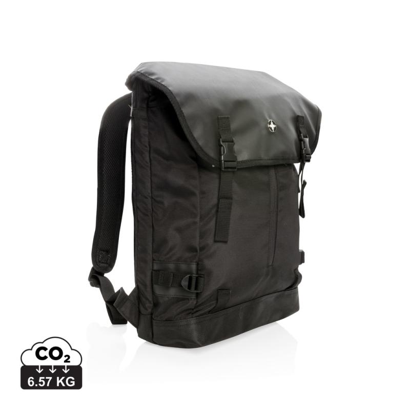 17” outdoorový batoh Swiss Peak čierna