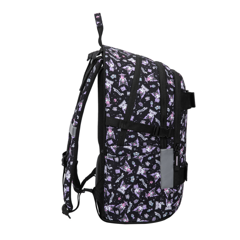 BAAGL SADA 5 Skate Kuromi Black: batoh, peračník, športová taška, ľadvinka, obal na notebo 2