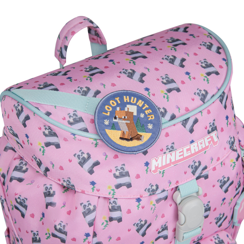 BAAGL Školský batoh Airy Minecraft Panda 7