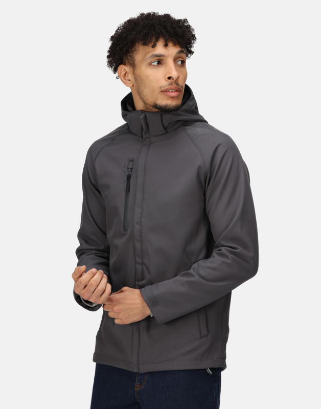 Repeller Lined Hooded Softshell 1