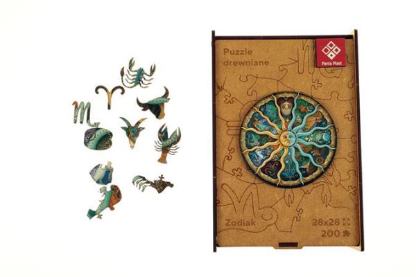 Puzzle, drevené, A3, 180 ks, PANTA PLAST "Zodiac"