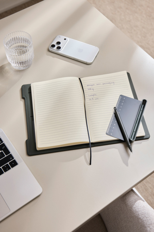 VINGA Baltimore RCS 4-v-1 doplniteľný zápisník zelená 6