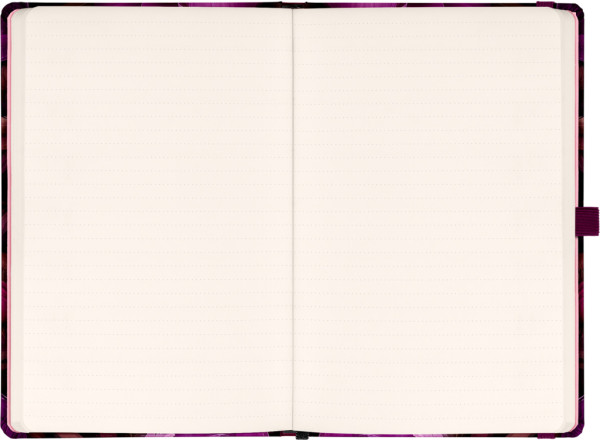 NOTIQUE Planbook diár/notes Fialové kvety 2026, 13 x 21 cm 5