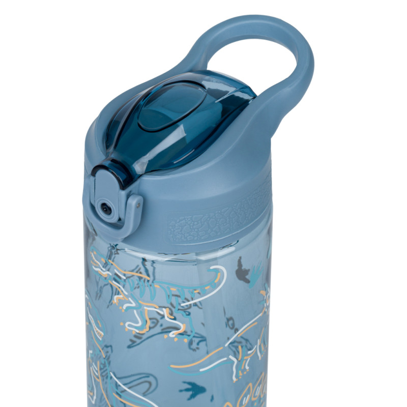 BAAGL Tritanová fľaša na nápoje so slamkou Dino, 500 ml 2