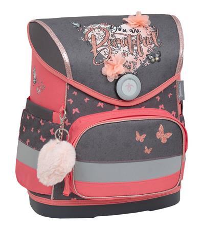 Školská taška, uzatváranie na magnet, BELMIL "Compact Bloomy Blossom"