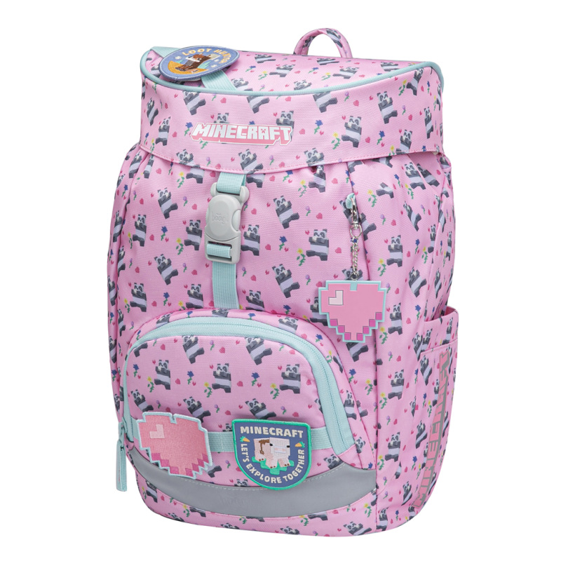 BAAGL Školský batoh Airy Minecraft Panda 1