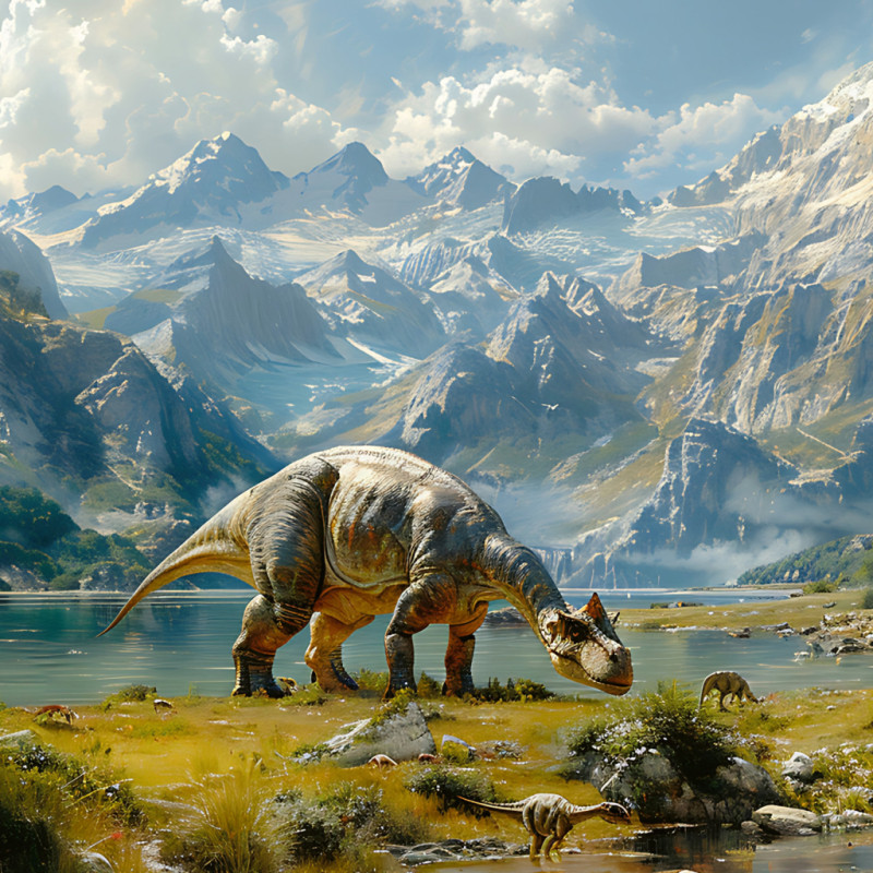 NOTIQUE Poznámkový kalendár Dinosaury 2026, 30 x 30 cm 13